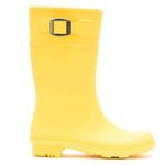 Kamik Kids Raindrops Rainboot, Yellow, 6