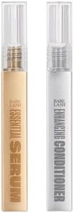 Babe Lash AM/PM Kit - 2mL Essential Serum & 3mL Enhancing Conditioner, Lash Enhancing Serum for Natural Lashes and Extensions, Value Gift Set