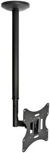TV Ceiling Bracket Mount for 23-43 inch Flat Screens or CCTV Monitor - click4av TVC22A11B