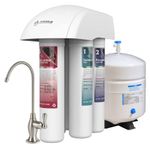 GWS ProQ2 Alkaline Water, Reverse Osmosis System, 6 Stage Quick-Change Water Filter Replacement, Under Sink Water Filtration System, Alkaline Water System for Essential Minerals, NSF Parts, 50GPD