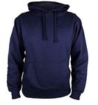 Martes Clothing | Men’s Plain long sleeve Hoodie Fleece Pull-Over | Soft and comfy Adult Top Sweatshirt Hoodies | Work and longe wear | Non-zip Up | Uni-Sex | 80% Cotton 20% Polyester (2, X Large)