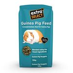 Extra Select Guinea Pig Nuggets - Dry Pellets with Vitamin C Small Animal Food Guinea Pig Food Nuggets - 10kg