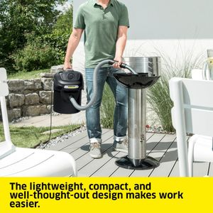 Kärcher Ash Vacuum 14L – AD 2, Powerful Fireplace & Stove Cleaner