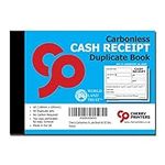 Cherry Carbonless NCR Cash Receipt Duplicate Book A6 50 Sets