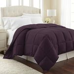 Southshore Fine Living, Inc. Vilano Springs Premium Quality Over-Sized All-Season Down-Alternative Comforter, Purple, King/California King