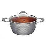 Cooking Pot with Lid - Non-Stick High-Qualified Kitchen Cookware, 2.1 Quart (Works with Model: NCCW11GD)