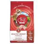 Purina ONE +Plus Dry Dog Food, Healthy Weight with Turkey - 7 kg Bag