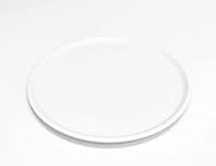 Microwave White Ceramic Plate Compa