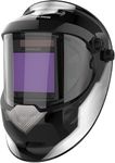 YESWELDER Welding Mask Large View 10x8.2cm True Colour Welding Helmet Auto Darkening with Side View, 4 Arc Sensors Wide Shade 4/5-9/9-13 Welder Mask for TIG MIG ARC Cut