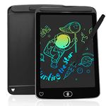 Doodle Board Colorful 8.5 Inch LCD Writing Tablet for 3-15 Years Kids, Electronic Sketch Drawing Pad Doodle Board, Toddler Travel Learning Educational Activity Games Birthday Gifts (Black)