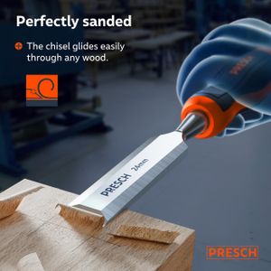 Presch 6-Piece Wood Chisel Set – Precision Carpentry Tools