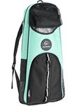 Phantom Aquatics Rapido Snorkeling Backpack with Shoulder Strap - Fits Snorkel Mask Fin Snore Set and More - Ideal Snorkel Travel Bag, Snorkeling Gear Equipment and Water Sports (One Size, Mint)