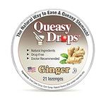 Three Lollies Ginger Queasy Pop Drops - Natural Morning Sickness, Travel Sickness and Chemo Nausea Remedy