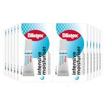 Blistex Intensive Moisturiser Lip Balm with SPF10 Hydrating and Nourishing, Pack of 12