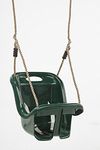 Early Fun Baby Swing Seat With High Backrest - Dark Green.