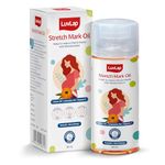 LuvLap Stretch Mark Oil for pregnant ladies & new mothers, lightweight oil for stretch mark removal & prevention, smooth, silky & non greasy, enriched in Onion oil, calendula oil and Vitamin E, 80ml