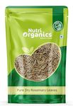 NutriOrganics Rosemary Dried Leaves - 200gm | Rosemary Leaves for hair growth & Food