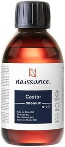 Naissance Aceite de Ricino BIO Prensado en Frio (No. 217) 225ml - Hidratante Nutritivo Natural Pelo Piel Uñas Cejas Pestañas Ojos - Vegano