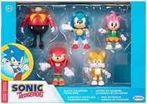 JAKKS PACIFIC LTD Pack 5 Figurines Sonic 6CM