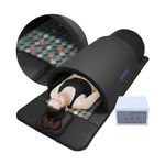 Seveat Infrared Sauna Dome, Near ZERO EMF Function, 1300W, Portable Home Sauna with Therapeutic Jade Stones, Infrared Photon Light (Black)