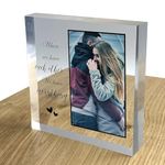 Personalised Custom Individual Acrylic Crystal Clear Block Plaque With Your Photo Picture Image Logo And Text 3D Effect - Everything