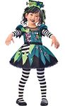 SUIT YOURSELF Monster Miss Halloween Costume for Girls, Small, Includes Headband, Multicolor (8402363)