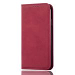 SEAHAI Case for Motorola Moto G84 5G Leather PU Wallet Folio Stand Case, Ultra-thin Shockproof Cover Kickstand with Credit Card Slots TPU Shell Magnetic Close - Red