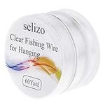 Fishing Wire, Selizo 3Pcs Clear Fis