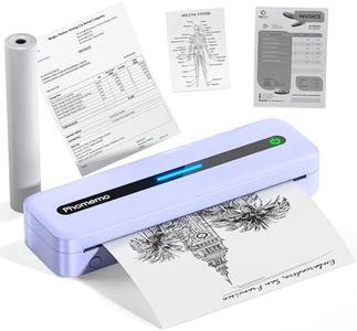 Phomemo M832 Portable Wireless Bluetooth Printer for Home, Office, Market, Support 2’‘, 3’‘, 4’', A4 Thermal Paper, Portable Thermal Printer Compatible with Smartphone, iPad and Laptop, 300Dpi