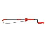 RIDGID 46683 K-1 Combination Auger with C-Style Cutter Head, Telescoping Drain Auger for removing blockages from urinals and shower drains