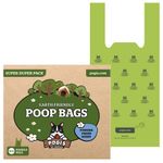 Pogi's Poop Bags - 900 Bags with Easy-Tie Handles - Earth-Friendly, Scented, Leak-Proof Dog Waste Bags