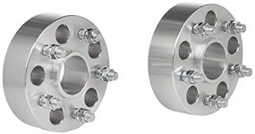 Rough Country 2" Wheel Spacers for 18-22 Jeep Wrangler JL/Gladiator JT - 10085,Silver