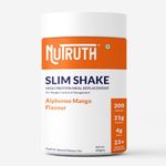 Nutruth- High Protein Meal Replacement Shakes | Weight Control & Management Protein Shake for Men and Women Alphonso Mango Shake Flavour 500 Gm