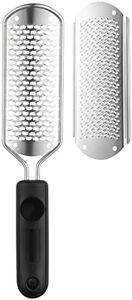 Beauté Secrets Essentials Pedicure Foot File Callus Remover, Foot Scrubber Removes Hard Skin, Can Be Used On Both Dry And Wet Feet, Foot Rasp (Black)