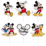 dekora - Kit to Make and Decorate Mickey Mouse Cupcakes on Paper - 6 Models 30 Units