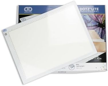 Diamond Dotz Dotzlite Professional A3 Light-Up Tracing Pad - Light Board for Dotting, Drawing, Crafts, LED Table for Artists, Portable Light Box for Tracing
