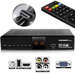 Hd-Line Echosat 20500 S Digital Satellite HD Receiver (HDTV, DVB-S/DVB-S2, HDMI, AV, 2X USB 2.0, Full HD 1080p, Digital Audio Out) [Pre-Programmed for Astra, Hotbird and Türksat]