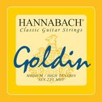 Hannabach Series 725 652727 Classical Guitar Strings Medium/High Tension Goldin - Set