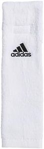 adidas Football Team Towel Dries Hands, Stays-in-Place with Hook and Loop Closure, White, One Size