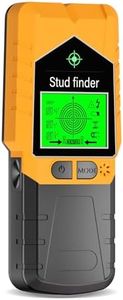 VETOUCH 6 in 1 Stud Finder Wall Scanner, Electronic Stud Detector with LCD Display & Sound Alarm, Magnetic Stud Sensor for Wood, Metal, AC Wire, Pipe Detection in Walls, Ceilings, Floors