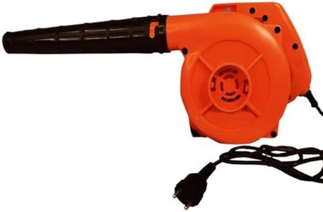 House Decore Electric Air Blower for Dust Cleaner, Anti-Vibration PC Computer Keyboard Laptop Clean, Car, AC, Home & Outdoor Air Cleaner 100% Copper Wire 14000 RPM Unbreakable Body Orange Color