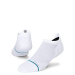 Stance Run Light Tab Socks (Large, White), White, L