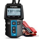 Topdon Car Battery Tester 12V Load Tester, BT100 100-2000 CCA Automotive Alternator Tester Digital Auto Battery Analyzer Charging Cranking System Tester for Car Truck Motorcycle ATV SUV Boat Yacht