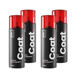 SHOEGR Coat Water and Stain Repellent 200ml | Invisible Waterproof Shield Spray for Sneakers Suede Nubuck Leather Trainers Canvas Bags | Nano Rain Dust Protection RPL for Shoes