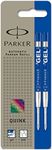 Parker Gel Ball Refill Twin Pack Medium Blue