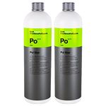 Koch Chemie Po Pol Star Textile Cleaner / Leather Cleaner / Alcantar Cleaner, 1 Litre, 2 Bottles