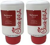 Chick-Fil-A Sauce 8 oz. Squeeze Bottle 2 Pack- Resealable Container for Dipping, Drizzling, and Marinades (Barbeque)