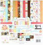 Echo Park Paper Company I'd Rather Be Crafting Collection Kit (IBC138016)