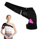 1pcs Shoulder Support,Adjustable Shoulder Support Brace for Women,Shoulder Strap Support,Shoulder Brace for Dislocated AC Joint,Shoulder Relief Pain Rotator Cuff Support Fits Left and Right