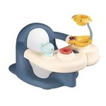 Little Smoby 2 in 1 Baby Bath Time Seat and Activity Table – Unisex bath toy for children 6 to 16 months and 6 to 13kg